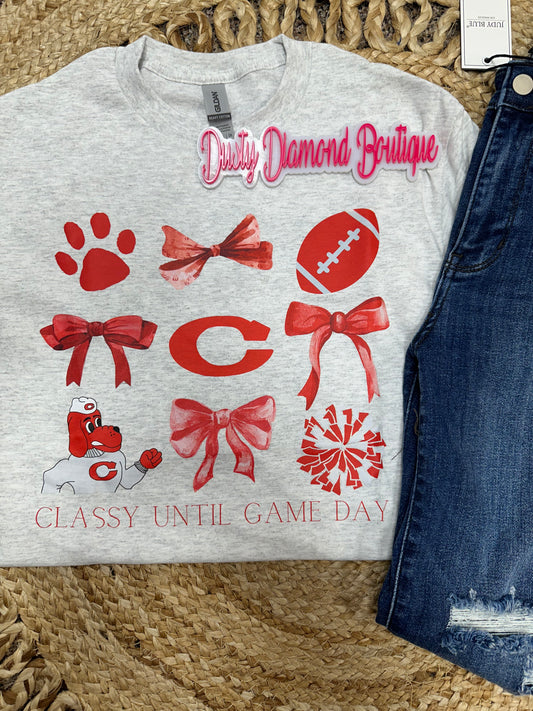 Classy Until Gameday T Shirt