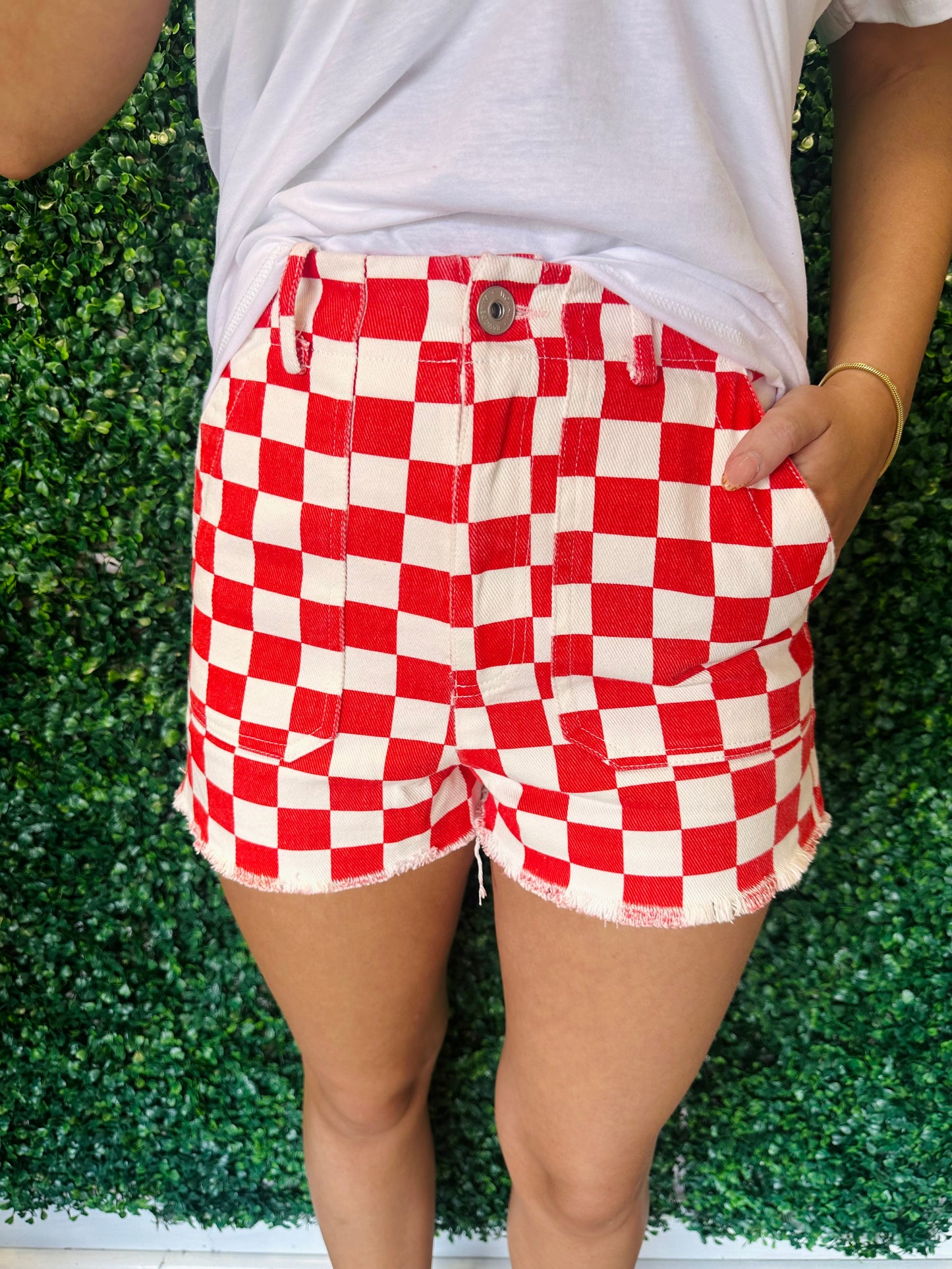 Sideline Checkered Shorts