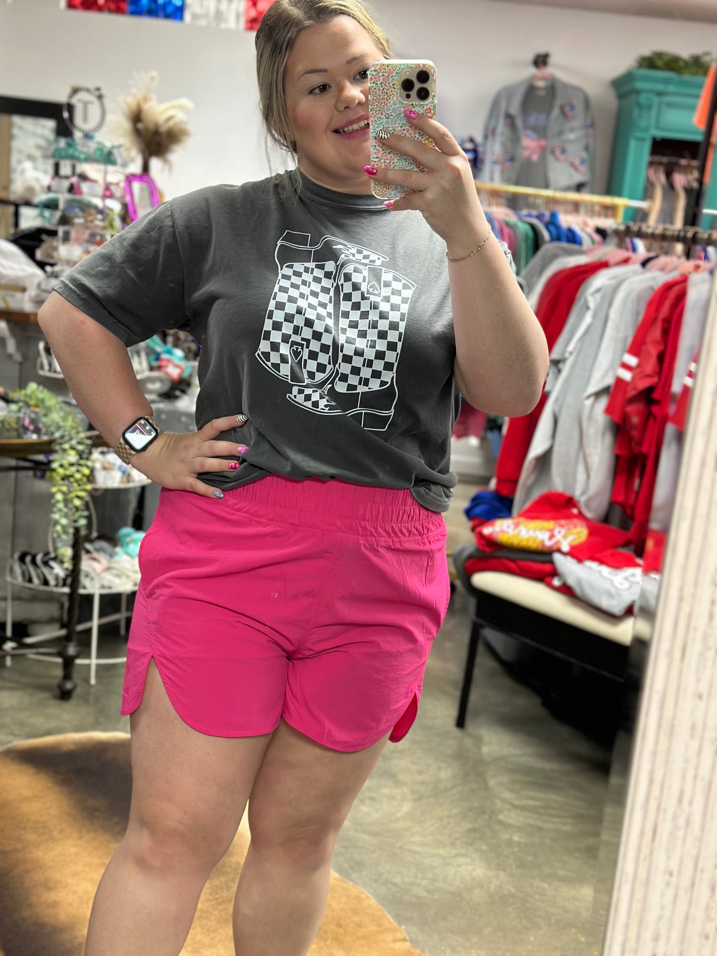 PLUS Smocked Shorts