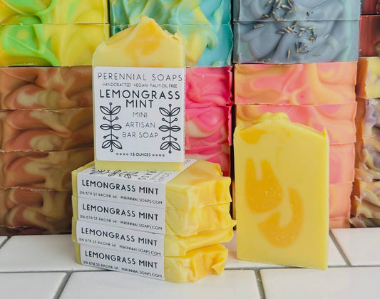 Lemongrass Mint Mini Bar Soap