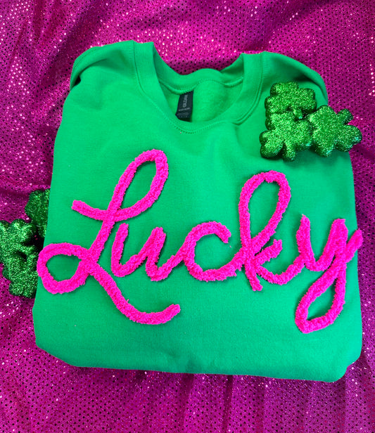 Lucky Yarn Embroidered Sweatshirt