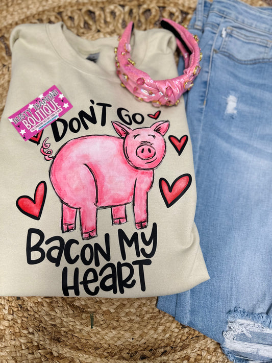 Bacon My Heart Crewneck