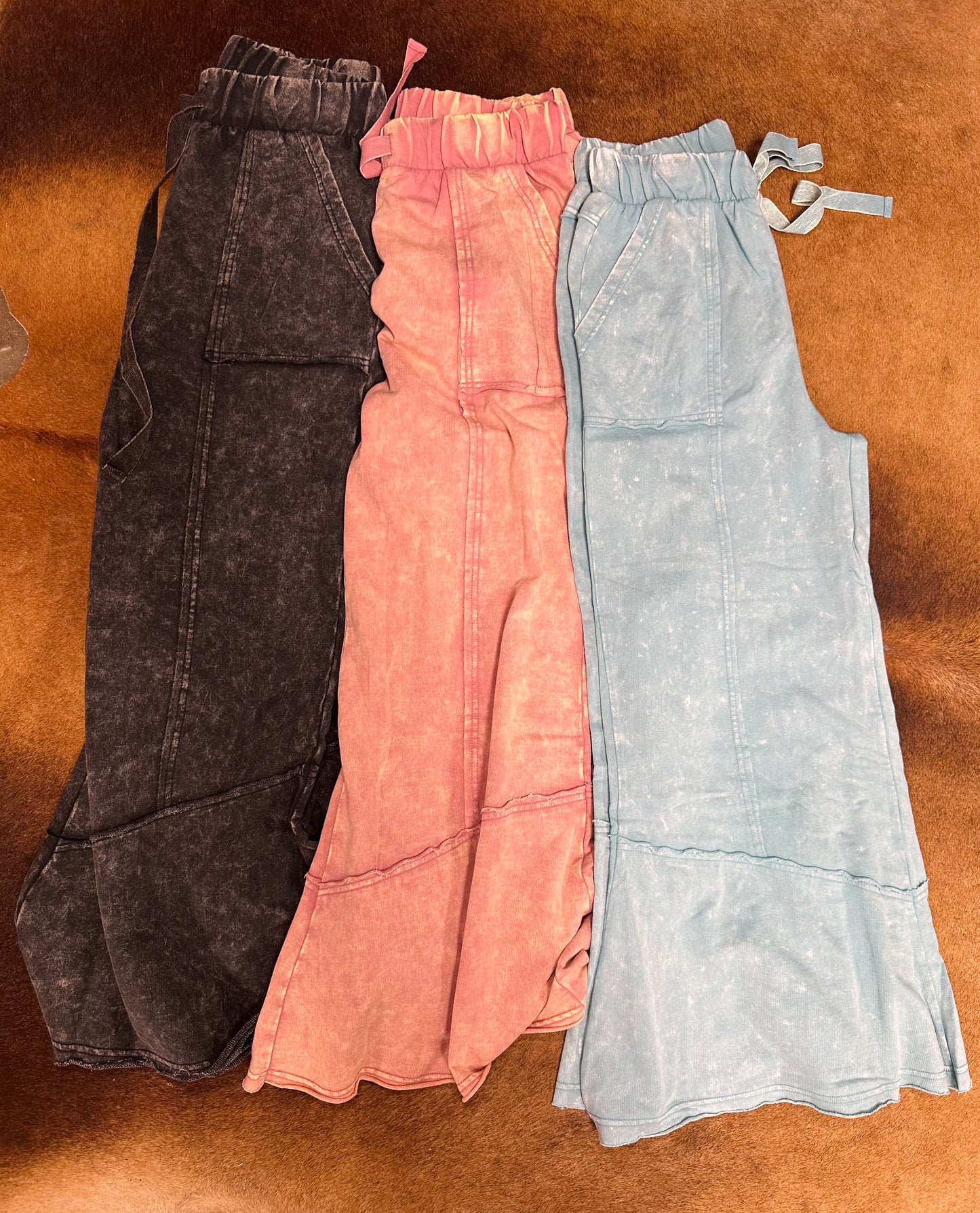 Acid Wash Pants