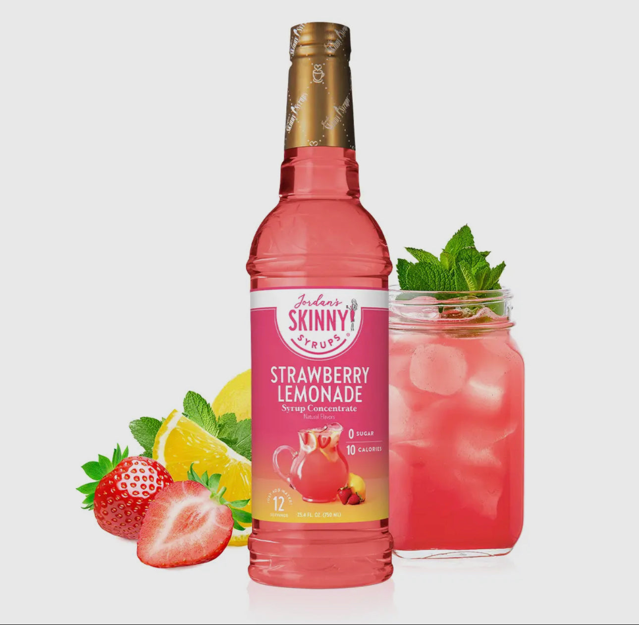 Strawberry Lemonade Skinny Syrup