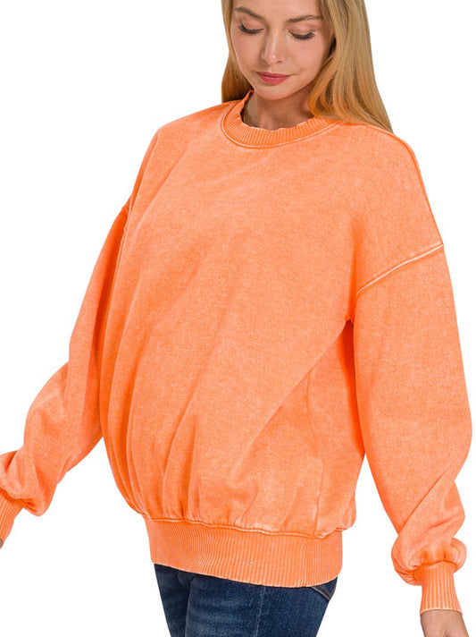 Orange Sweatshirt