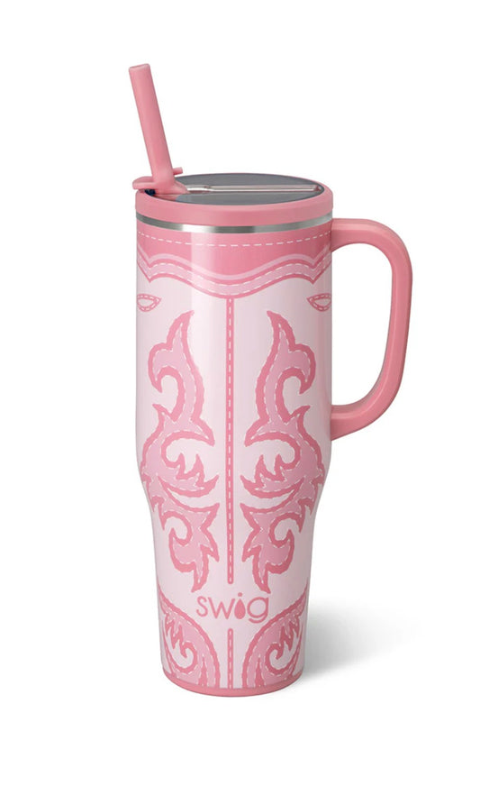 Boot Scootin PINK Mega Mug 40 oz