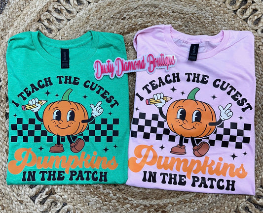 Teach The Cutest Pumpkins Gildian T shirt