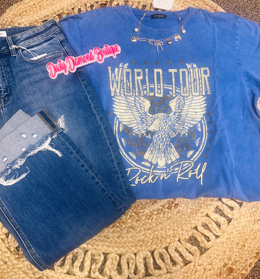 World Tour Blue ZUTTER T-shirt