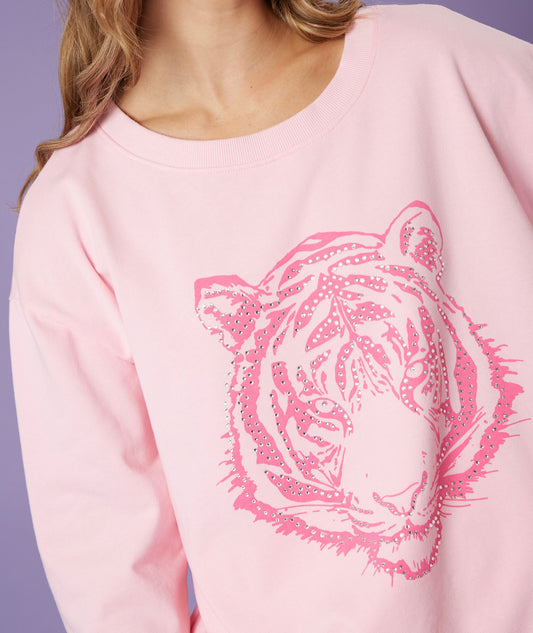 Sequin Tiger Sweatshirt