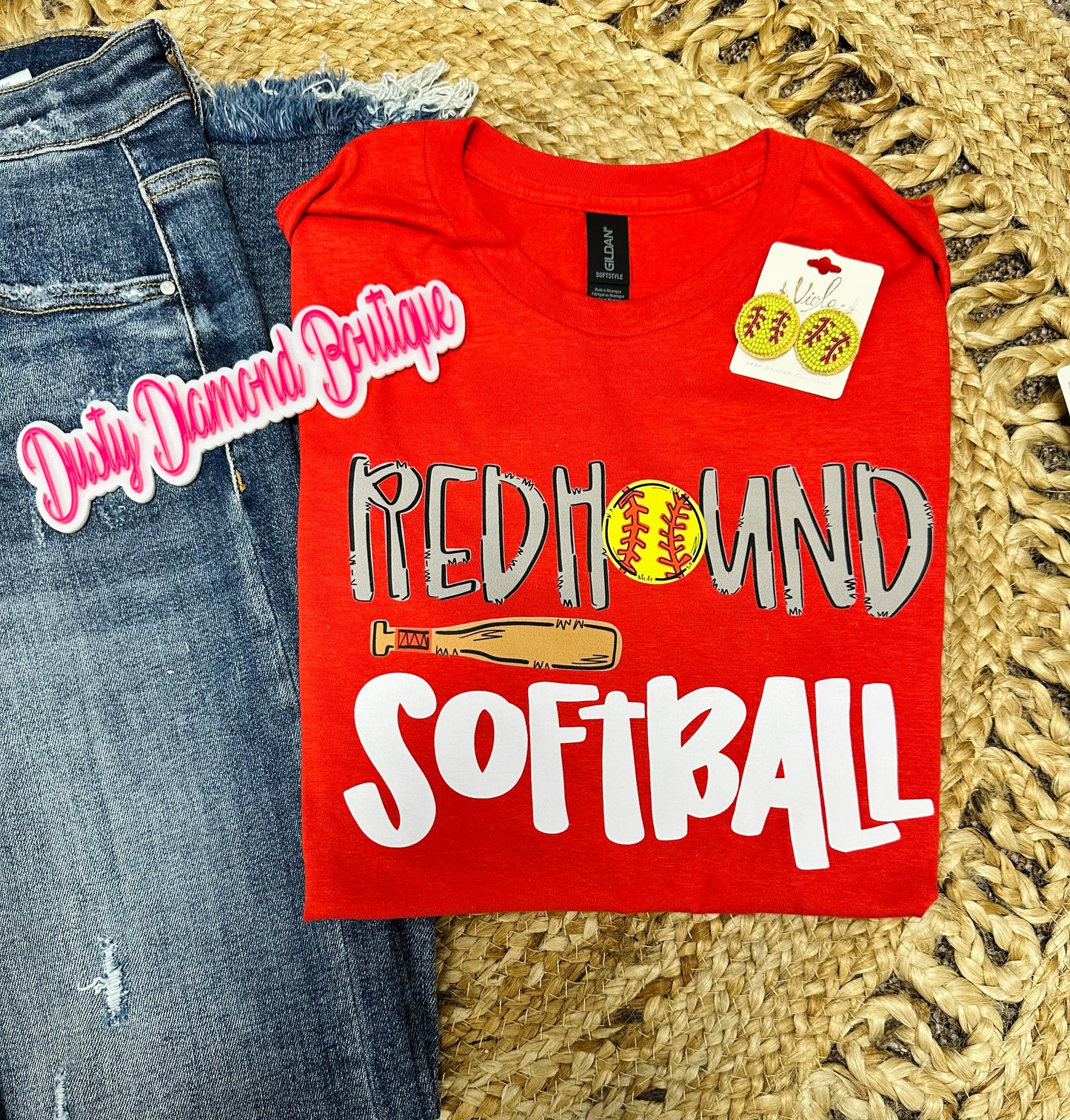 Redhound Softball T shirt