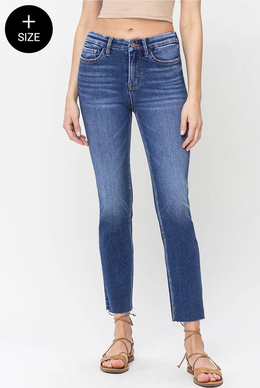 Plus Slim Straight Jean