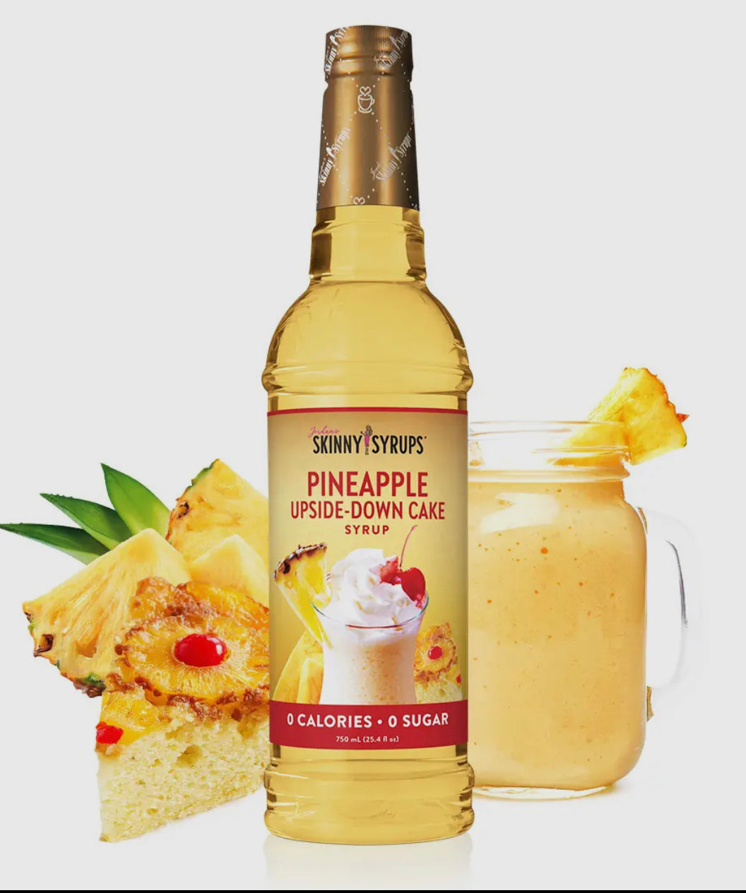 Pineapple upside-down Cale Skinny Syrup