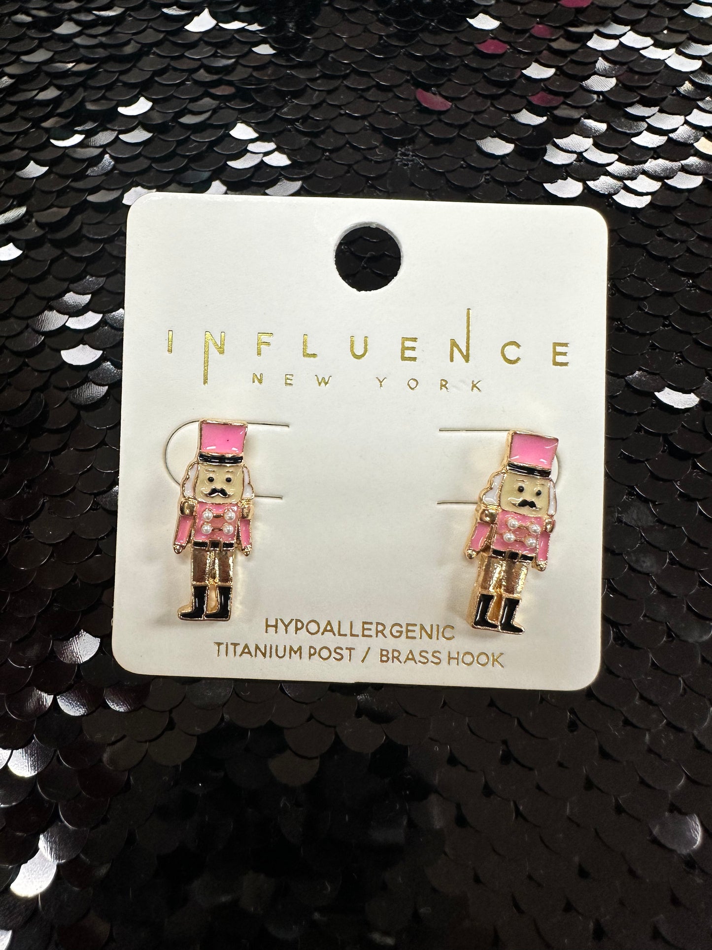 Nutcracker Stud Earrings