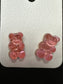 Gummy bear earrings