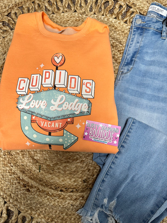 Cupid Love Lodge Crewneck