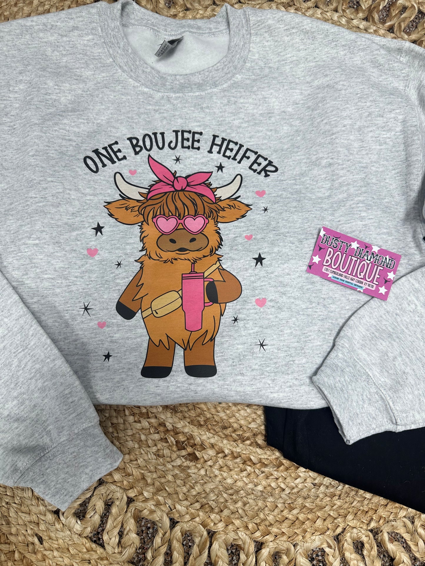 Boujee Heifer Crewneck