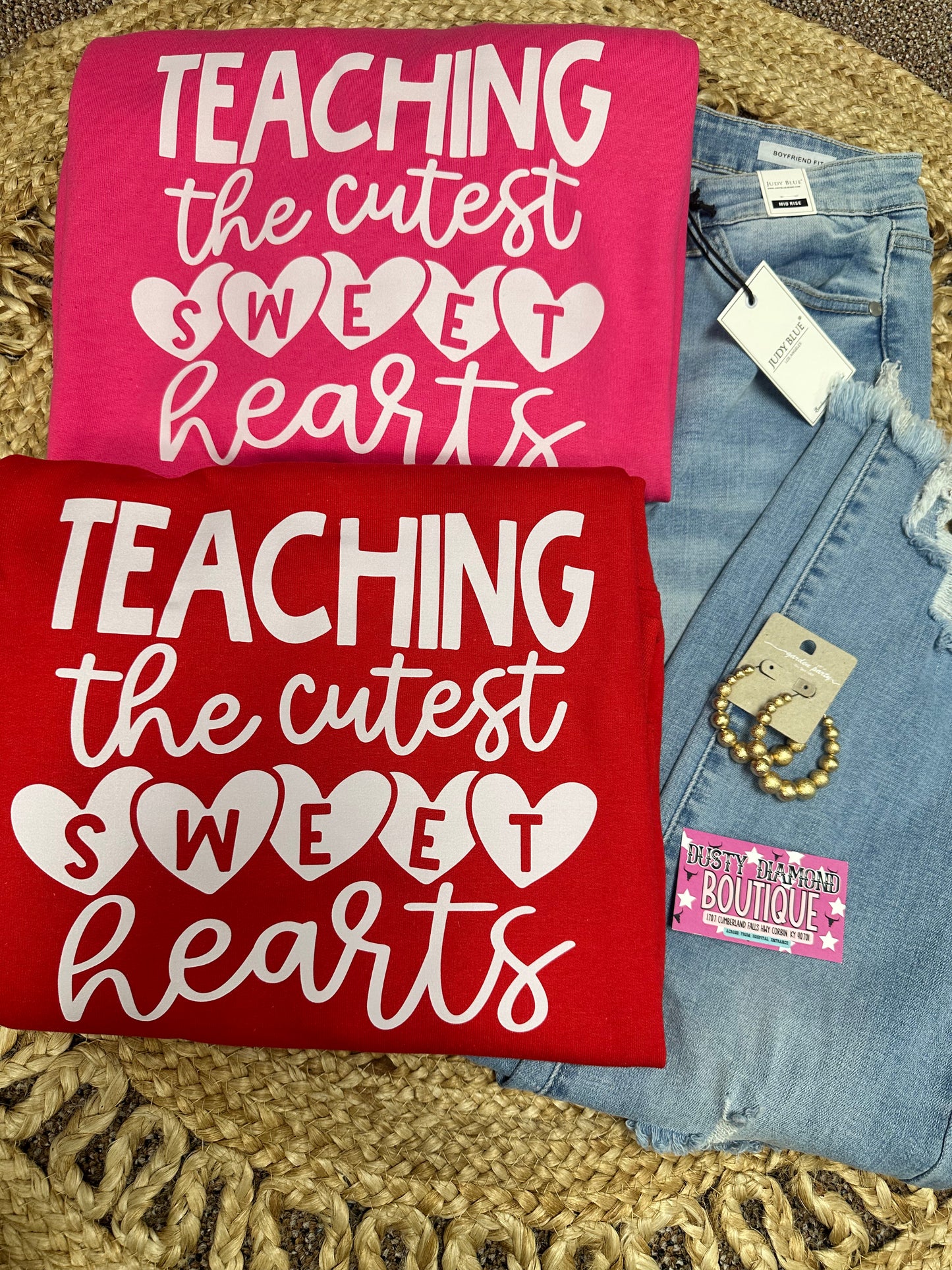 Teaching Sweethearts Crewneck