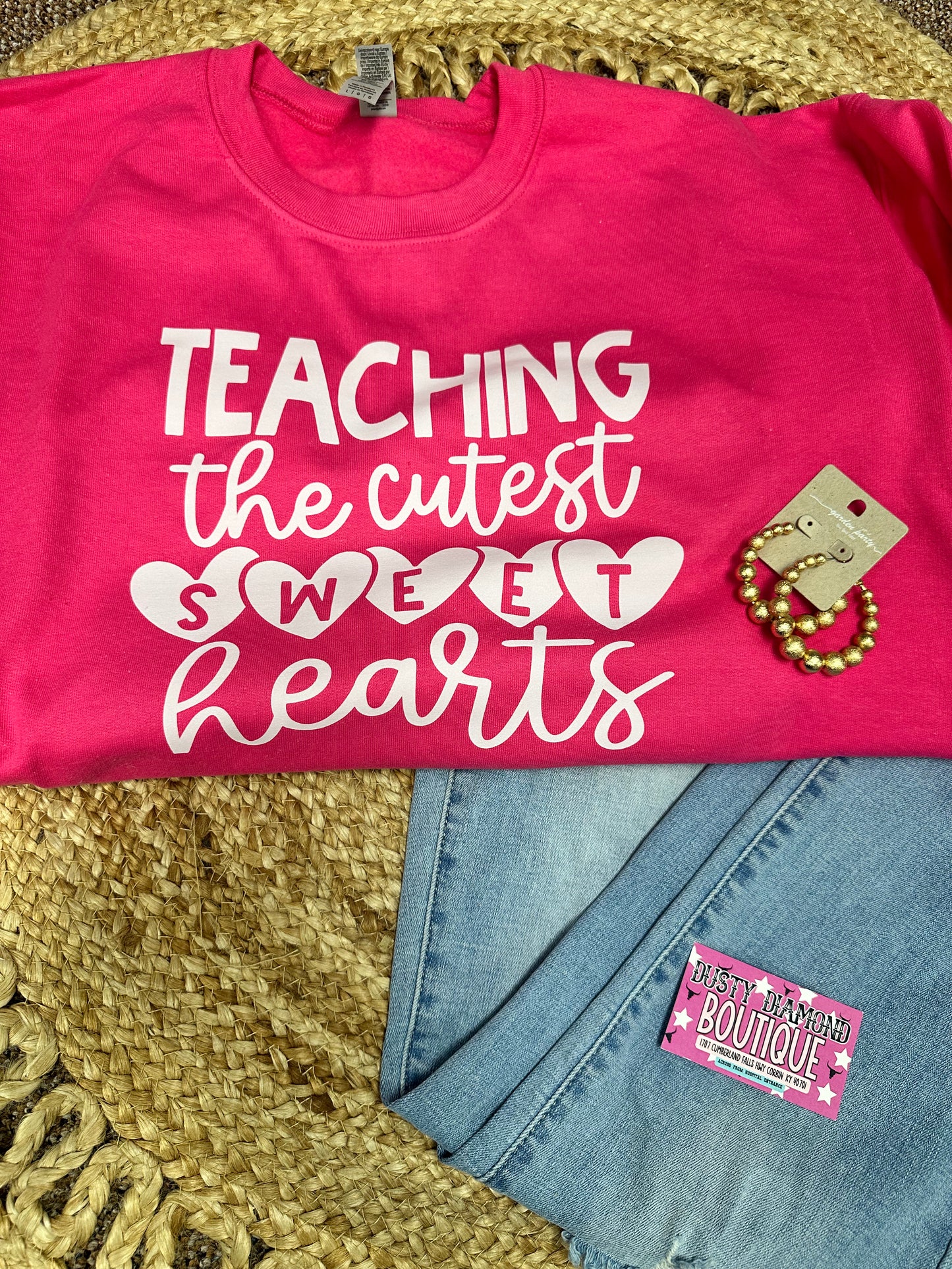 Teaching Sweethearts Crewneck