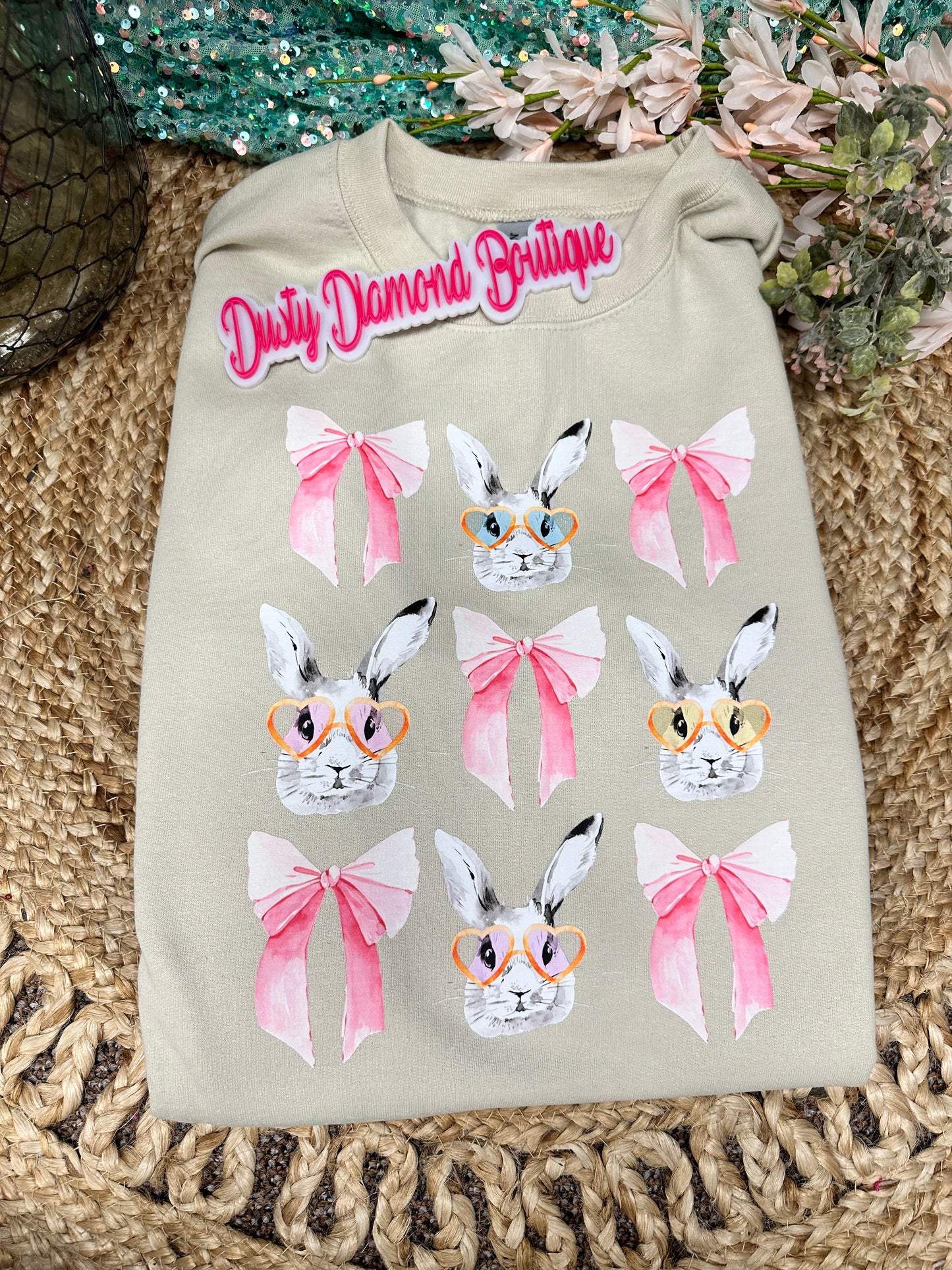 Bunny & Bows Crewneck