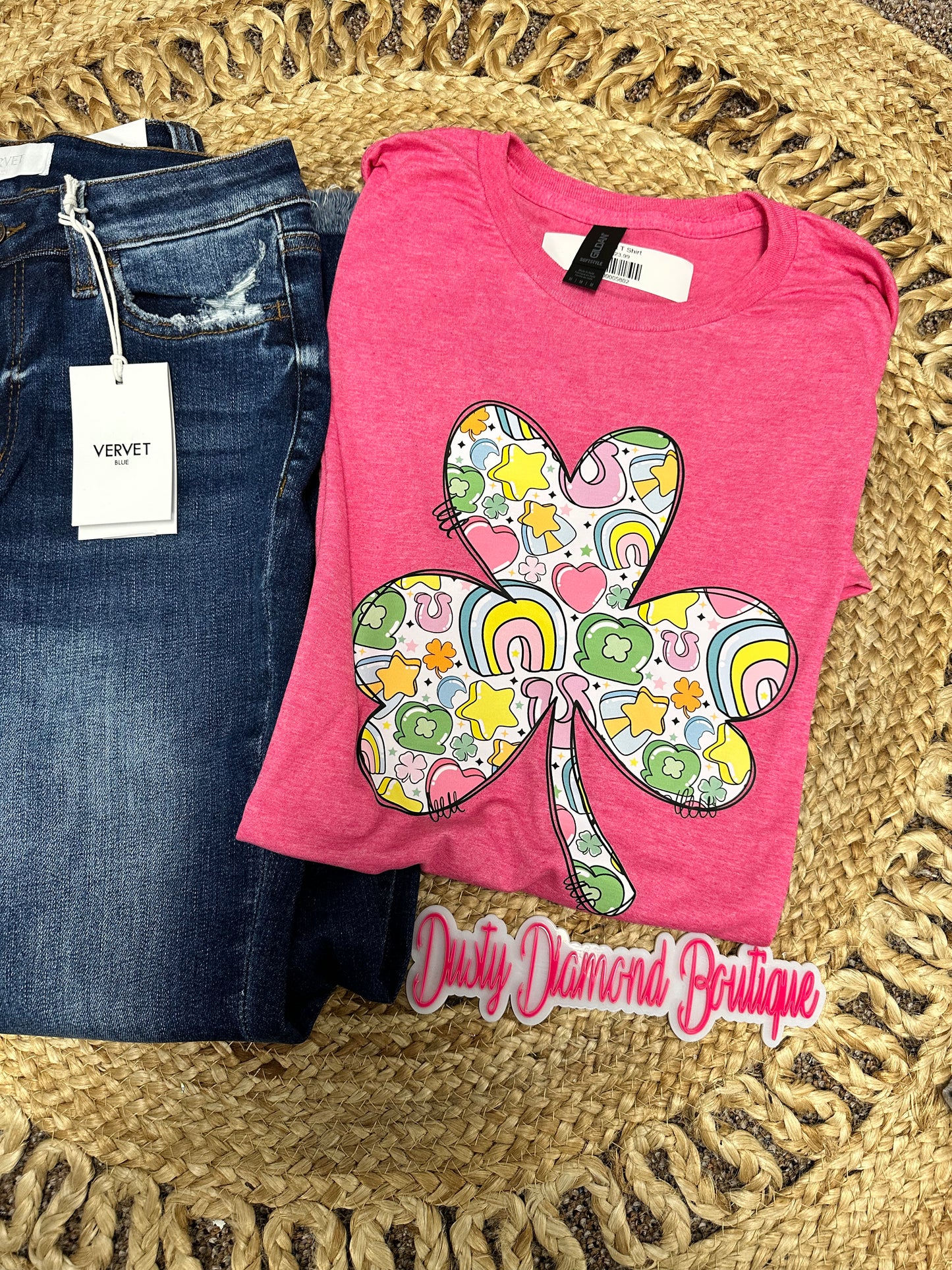 Charm Shamrock Tee