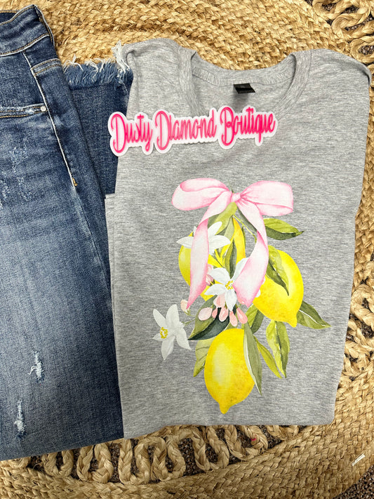 Lemon Coquette T shirt