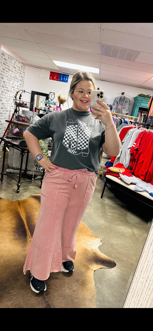 Acid Wash Pants