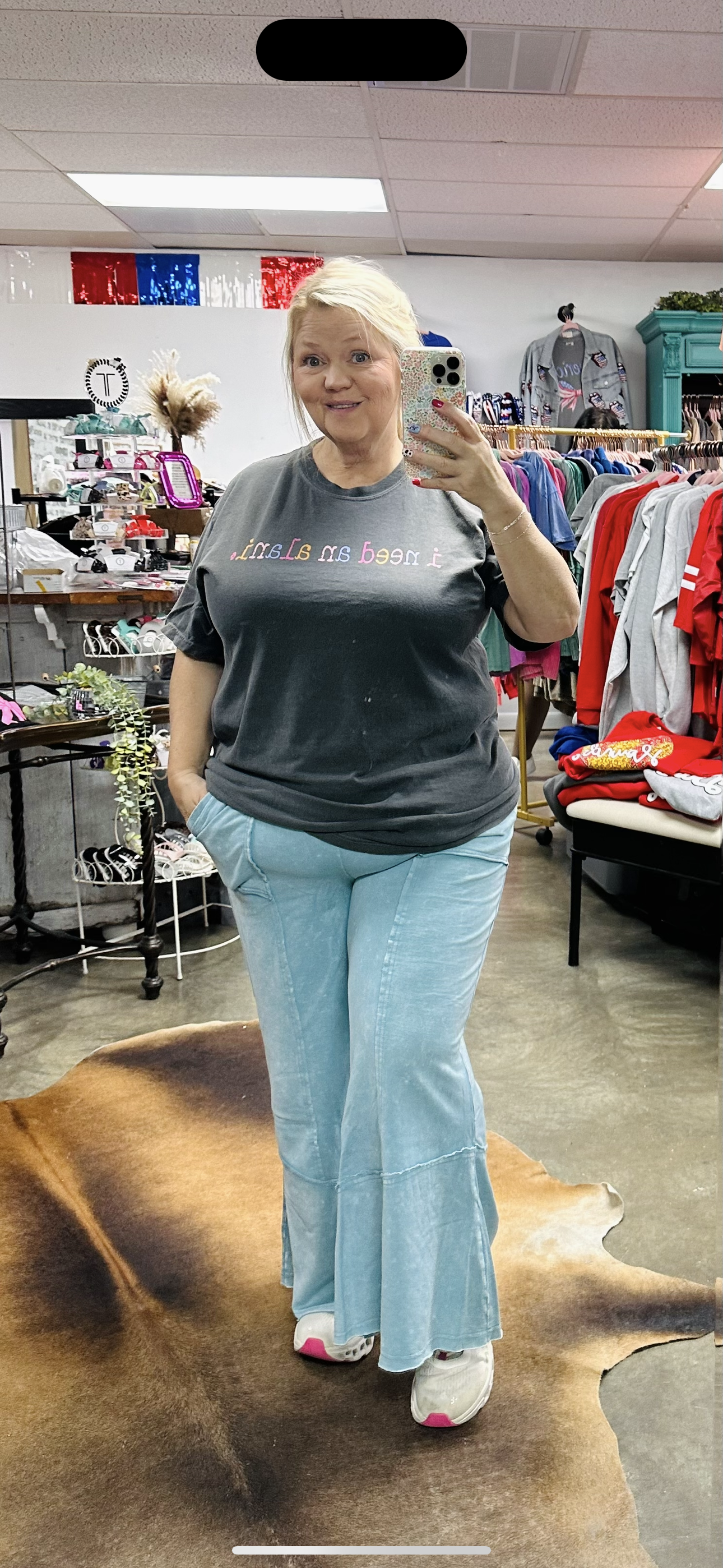 Acid Wash Pants