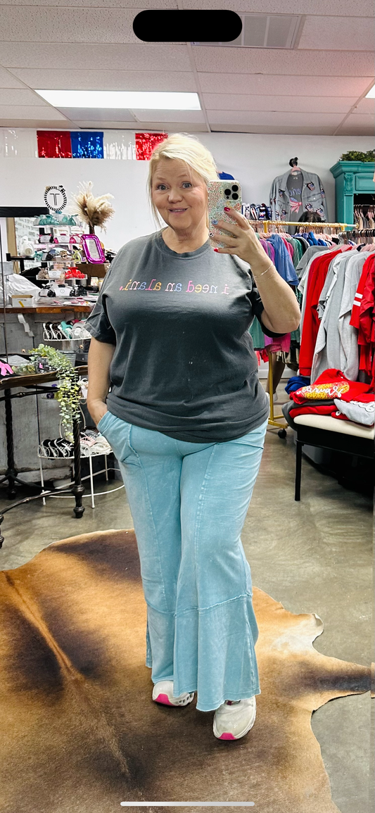 Acid Wash Pants