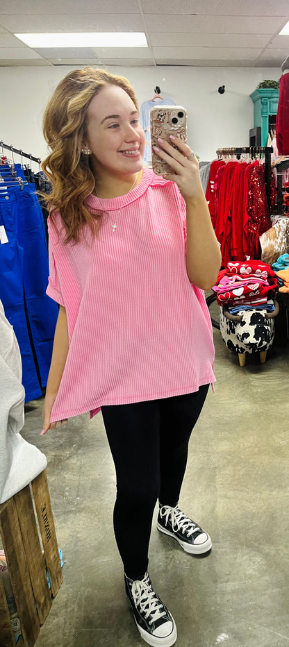 Boujee Basic Ribbed Top
