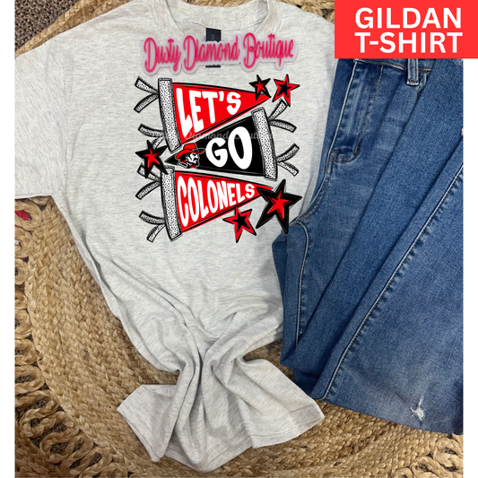 Let's Go Colonels Gildan T-shirt