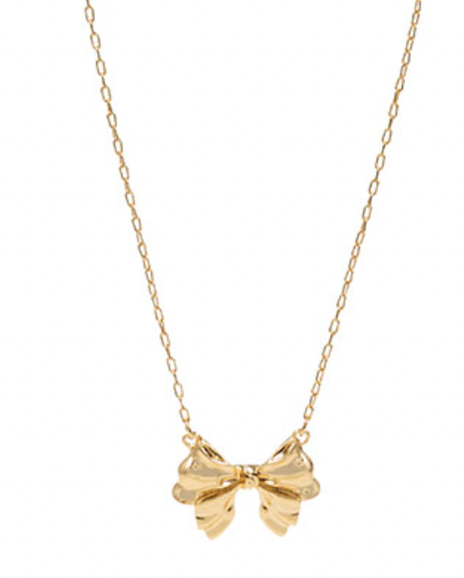 Bow Pendant Necklace