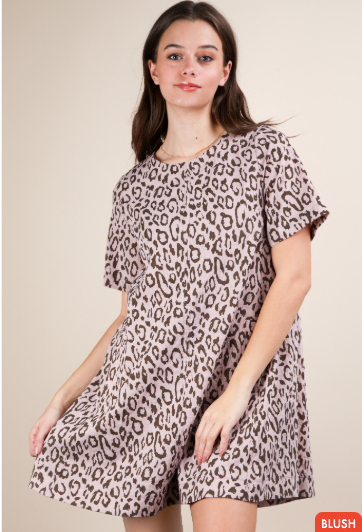 Flirty Cheetah Dress