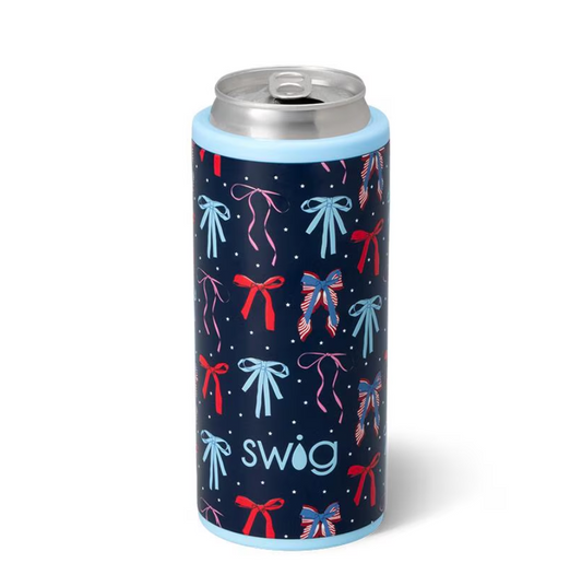 SWIG Miss Independence Skinny Can Cooler 12oz