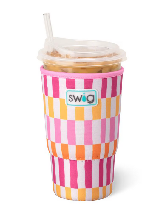 SWIG Sherbet Stripe Iced Cup Coolie