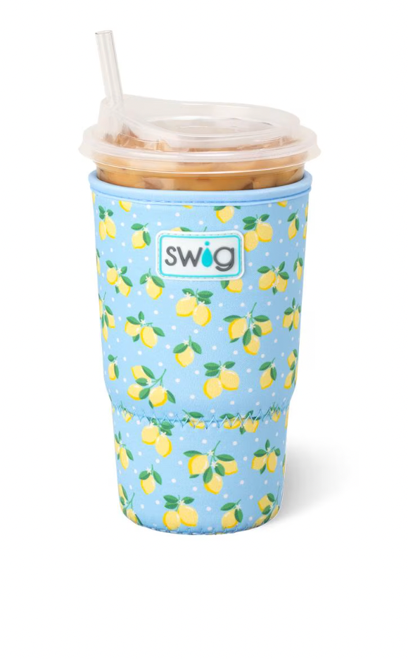 Lemon Meringue Iced Cup Coolie (Large)