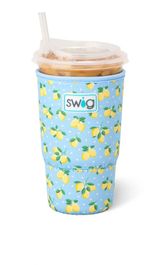 Lemon Meringue Iced Cup Coolie (Large)