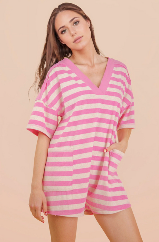 Bubblegum Boardwalk Romper
