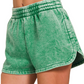 Acid Wash Shorts