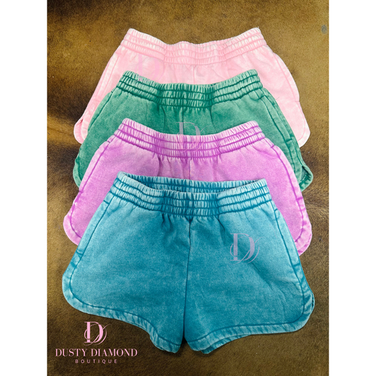 Acid Wash Shorts