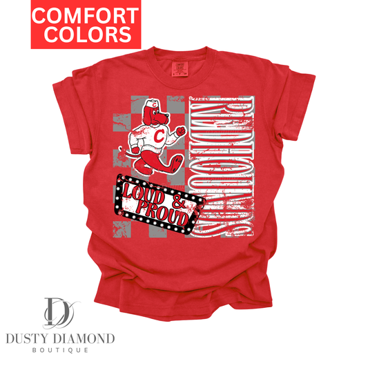 Redhounds Loud & Proud Comfort Color T-shirt